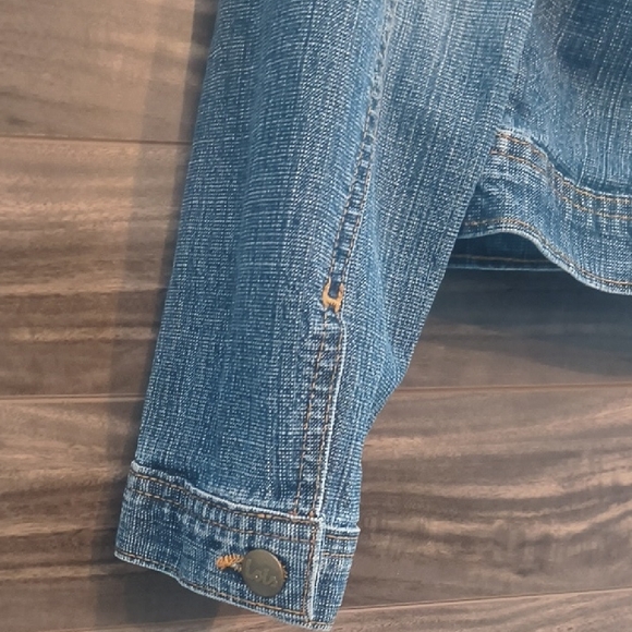 Vintage Lois Jeans Authentic Denim Jean Jacket - Womens Medium - Picture 11 of 12